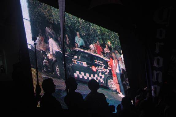 Os carro começam a chegar no início do Rally de Guanajuato, no México